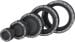 hauff HSD100 SSG 1x18-65 b40 A2/EPDM55 Standard-Ringraumdichtung für Rohre, 1 Durchgang, Edelstahl rostfrei (6112248)