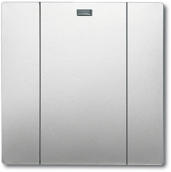 Busch-Jaeger 6731-866 Wandsender WaveLINE 1 Kanal, Edelstahl (2CKA006730A0057)