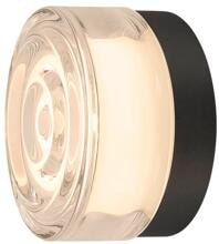 SLV CYFT WAVE Wand- und Deckenaufbauleuchte, 2700/3000/4000K, 6,5W, PHASE, schwarz (1008024)