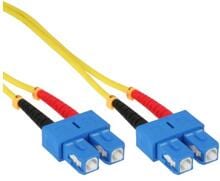 InLine LWL Duplex Kabel, SC/SC, 9/125µm, OS2, in verschiedenen Längen
