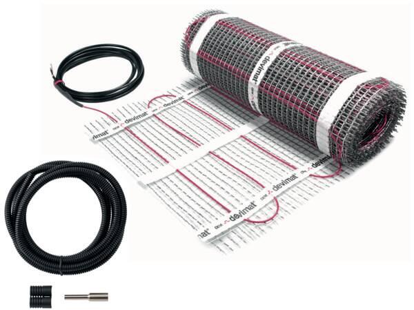Devi 83030562 comfort 150W/qm 1,0qm 0,5x2,0m Dünnbettheizmatte selbstklebend