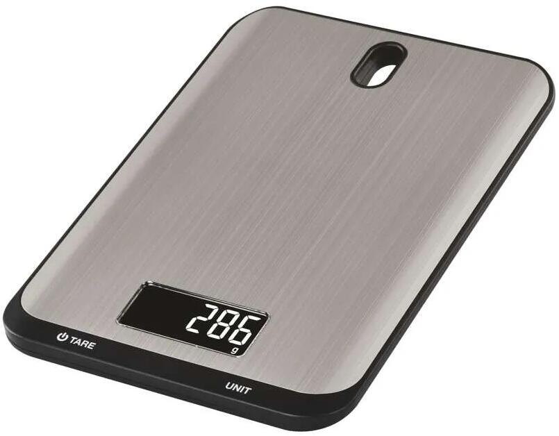 EMOS EV026 Küchenwaage, digital, max. 10kg, 15×153×212mm, silber (2617000500)