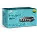 TP-Link TL-SG105S 5-Port Gigabit Desktop Switch, 5x10/100/1000Mbit/s, schwarz