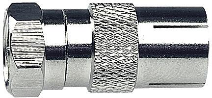 Axing CFA 1-00 Adapter IEC-Buchse F-Stecker (CFA00100)