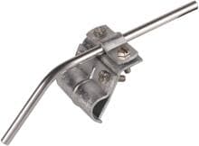 Dehn DRK ZS 7.10 W13.25 B60 STTZN Dachrinnenklemme für Wulst 13-25mm, Breite 60mm, mit Überleger für Rd 7-10mm, St/tZn (339010)
