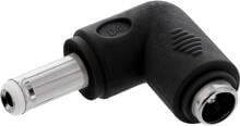 InLine DC Adapter, DC Hohlstecker Stecker / Buchse gewinkelt