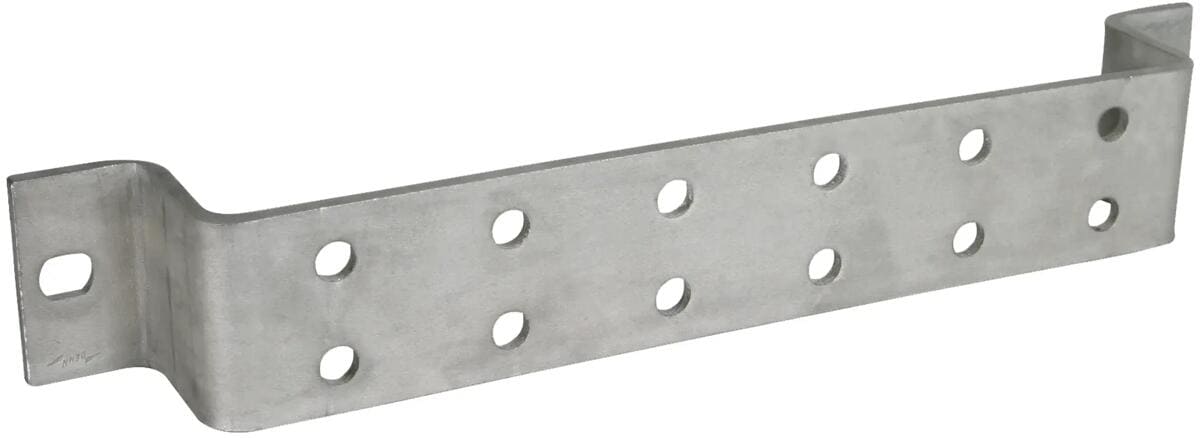 Dehn ES 2X6 ASB11 V2A Erdungsschiene für Potentialausgleich mit 2 x 6 Anschlüsse, NIRO (472139)