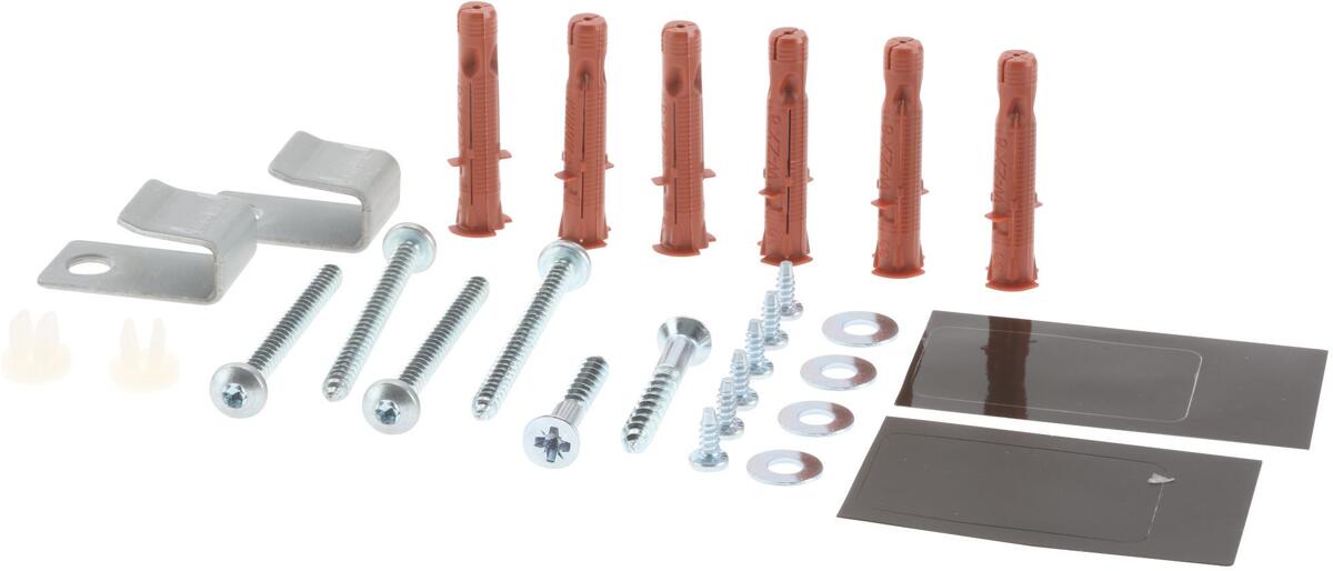 Bosch Siemens 00645581 Einbausatz, Schrauben/Duebelsatz, 02: WINKEL *Hoehenverstellung*