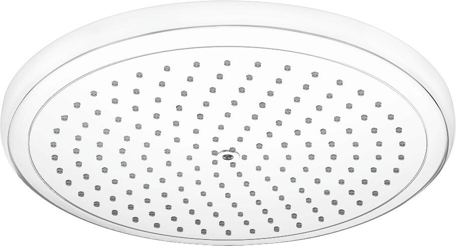 hansgrohe Croma Duschkopf 280 1 Strahlart, Metall, 15,6 l/min, 280 mm, Mattweiß (26220700)