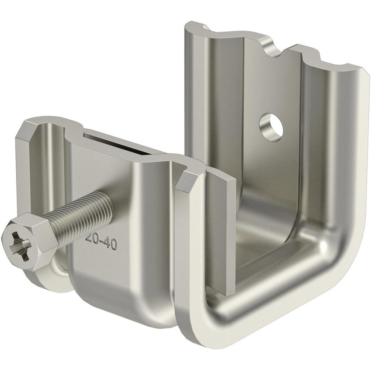 OBO Bettermann SSP 20-40 M8 V2A Trägerklammer, 20-40mm, Edelstahl, rostfrei (1486292)