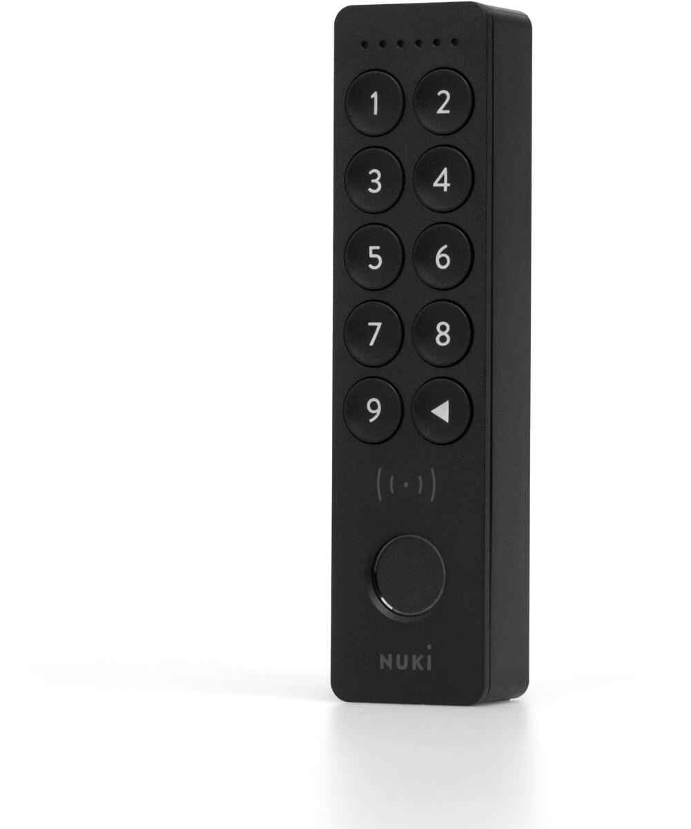 Nuki Keypad 2 NFC Bedienteil, Fingerabdruck, schwarz (221197)