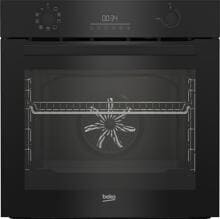 Beko BBIM173N0BMPE A+ Einbaubackofen, 59,4 cm breit, 72 L, Pyrolyse, 9 Heizarten, TouchControl, SteamShine, schwarz