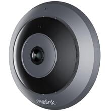 Reolink Fisheye Series P520 6 MP 2K+ IP PoE Fischauge Überwachungskamera, intelligenter Personenerkennung, 360° Panoramablick, anthrazit