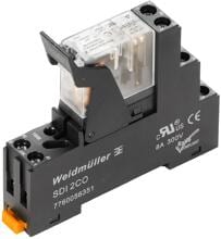 Weidmüller DRIKIT 230VAC 2CO LD D-Series Dri Relaiskoppler, 2 Kontakte, 2 Wechsler, 230VAC, 5A (2476870000)