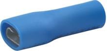 Klauke 830/2V Flachsteckhülsen vollisoliert, 1,5-2,5 mm², blau, 100 Stck.