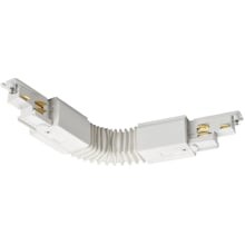 SLV S-TRACK DALI Flexverbinder für 3Phasen-Hochvolt-Aufbauschiene, weiß (1002646)