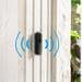 Reolink D340B Video Doorbell intelligente batteriebetriebene 2K Dual-Band WLAN Video-Türklingel mit Gong, inkl. 64 GB MicroSD-Karte, schwarz