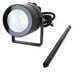 LCD LED Außenspot mit Erdspieß, IP65, 15Watt, schwarz (5014)