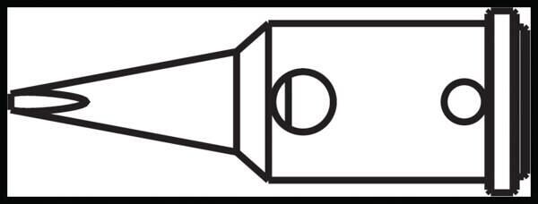 Ersa 0G072CN/SB Lötspitze 1,0mm meisselform für Independent 75 SB-Verpackung (0G072CN/SB)