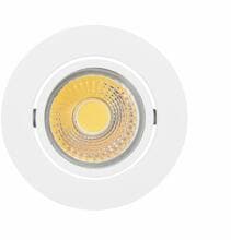 Nobile LED Downlight A 5068 T Flat weiß-matt 8W 930 38° dim C, 900lm, 3000K, weiß matt (1856861023)