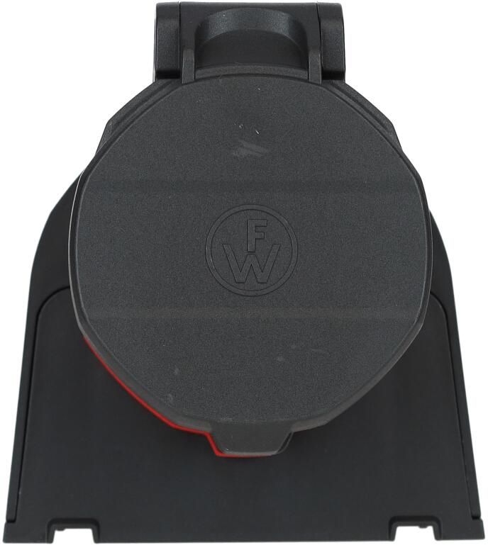Walther FW110506CC CEE NEO Wandsteckdose, 16A, 6h, IP54, 5-polig, rot