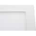 Nobile 1560736512 LED Panel Aufbau weiß, 120Q, 5W, weiß