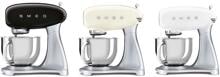 Smeg SMF04 50's Style Küchenmaschine, 800 W, 10 Geschwindigkeitsstufen, SmoothStart Funktion