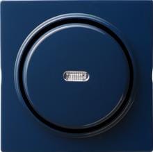 Tast-Kontrollschalter 10 A 250 V~ mit Abdeckung und Wippe Universal Aus-Wechselschalter, S-Color, blau, Gira 013646