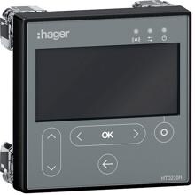 Hager HTD210H Display zum Türeinbau 96x96mm (HTD210H)