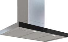 Bosch DWB97DN30 Serie 6 Wandhaube, 90 cm breit, 699 m³/h, HomeConnect, 3 Lüfterstufen und 1 Intensivstufe, Metalloptik