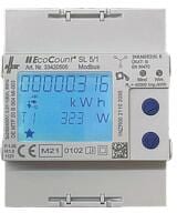 NZR EcoCount SL 85 MID, Modbus, Drehstromzähler elektronisch, MID, 5(85)A, Modbus, REG, grau (33420518)
