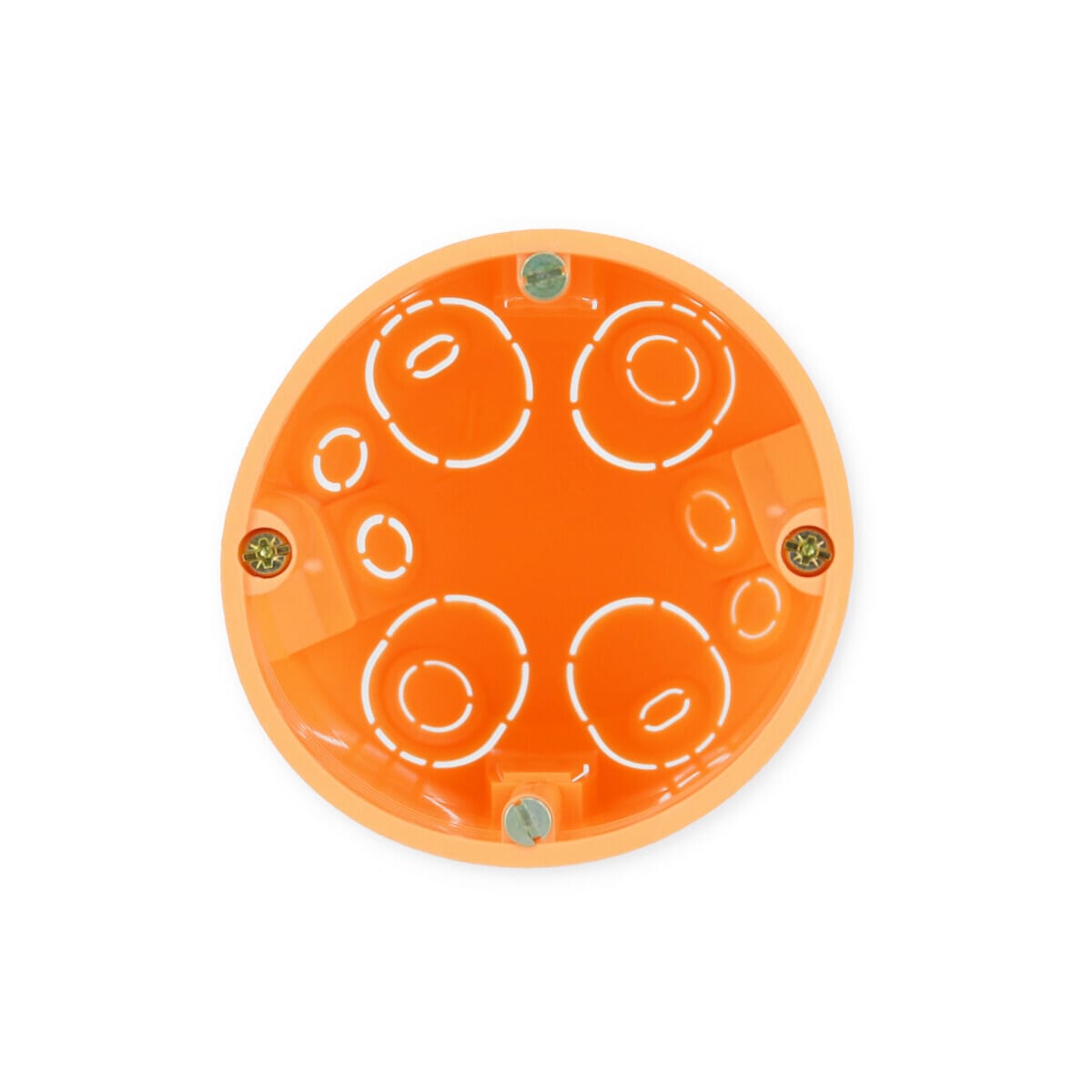 1x Hohlwanddose Mehrfach Orange, 60 Mm Tief – Mit Flammschutz Bis 960°C