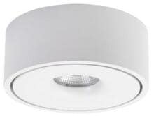 Brumberg INDY LED-Anbaudownlight, 230VAC, 50Hz, 12,2W (direkt) + 2W (indirekt), 36°, 1370lm, 3000K, Phasenabschnitt dimmbar, weiß (12066173)