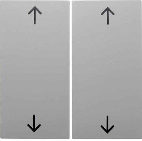 Berker 16448989 Wippen mit Aufdruck Symbol Pfeile, S.1, polarweiß glänzend