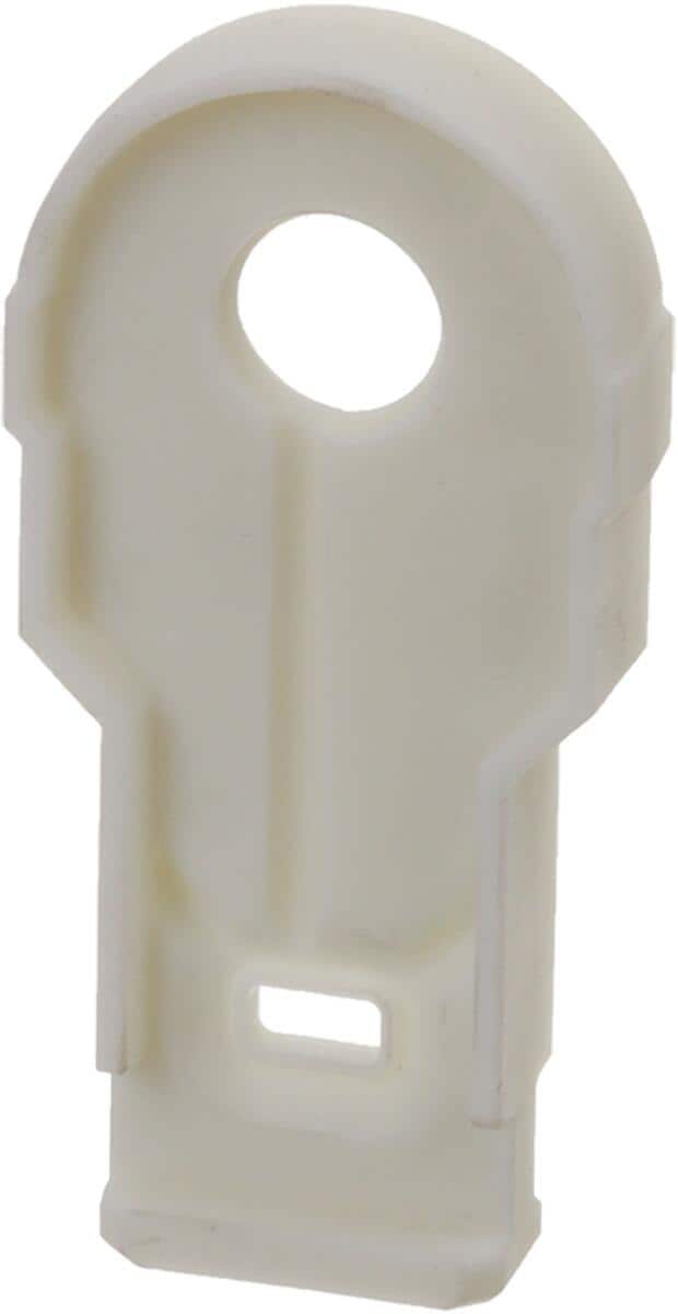 Bosch Siemens 10003850 Halter, Halterung Pumpe aus unbrennbaren Material, Gummilager, weiß, breit (37mm)