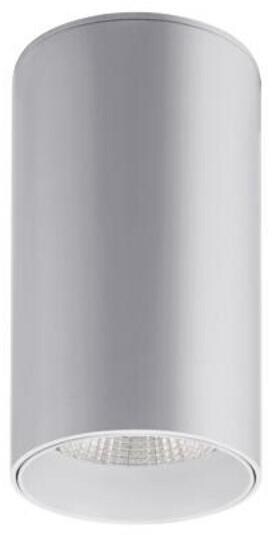 Brumberg TRAXX MAXI LED-Anbauleuchte 230 V AC, 50Hz, rund, CRI > 90, 28W, 3590lm, 30°, 4.000K, rund, DALI dimmbar, silber struktur (88843164DA)