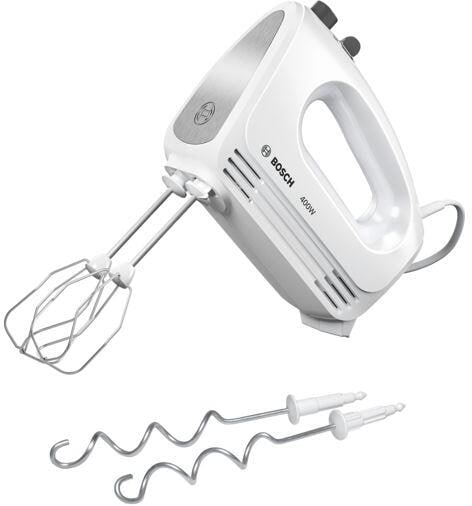 Bosch MFQ24200 Handrührgerät CleverMixx, 400W, Ergonomisch geformtes Gehäuse, Moderne Motortechnik, weiß