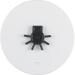 Berker 16512049 Wippe mit klarer Linse und abtastbarem Symbol Licht, R.1/R.3, polarweiß glänzend