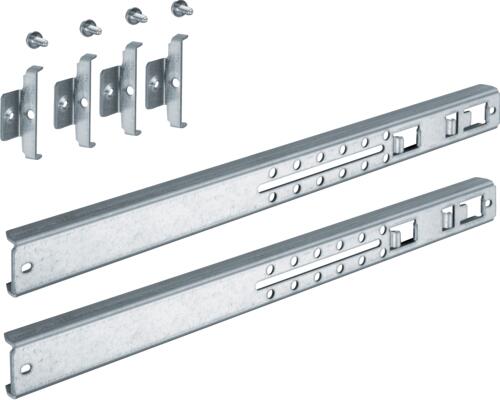 Hager UT81BN Halter für Abfangschiene, univers, Tiefe 600mm