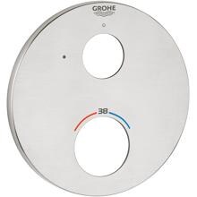 GROHE Rosette, für Thermostat-Fertigmontagesets 49073, rund
