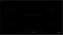 Smeg SE495ETD Glaskeramikkochfeld, 90 cm breit, C-Schliff, TouchControl, Schnellstartfunktion, schwarz