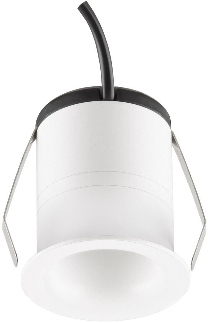 EVN NOBLENDO LED Deckeneinbau, rund, IP44, 200-240V, 7W, 3000K, 449lm, weiß (C44070102)