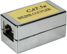 EFB Modular Kupplung RJ45 Buchse/Buchse 1:1 Cat.5e, silber (37529.1)