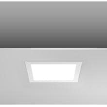 RZB Toledo Flat Square LED-Einbau-Downlight, A+, 21W, 2250lm, IP40, 4000K, superflach, weiß (901488.002.1)