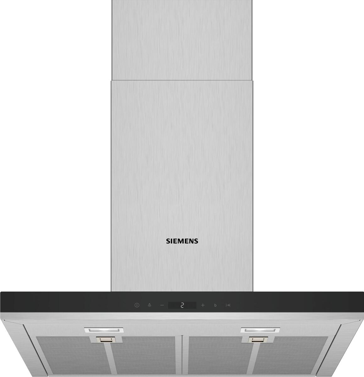 Siemens LC67BIP50 iQ500 EEK: A Wandesse, 60 cm breit, 657 m³/h, Ab-/Umluft, Edelstahl