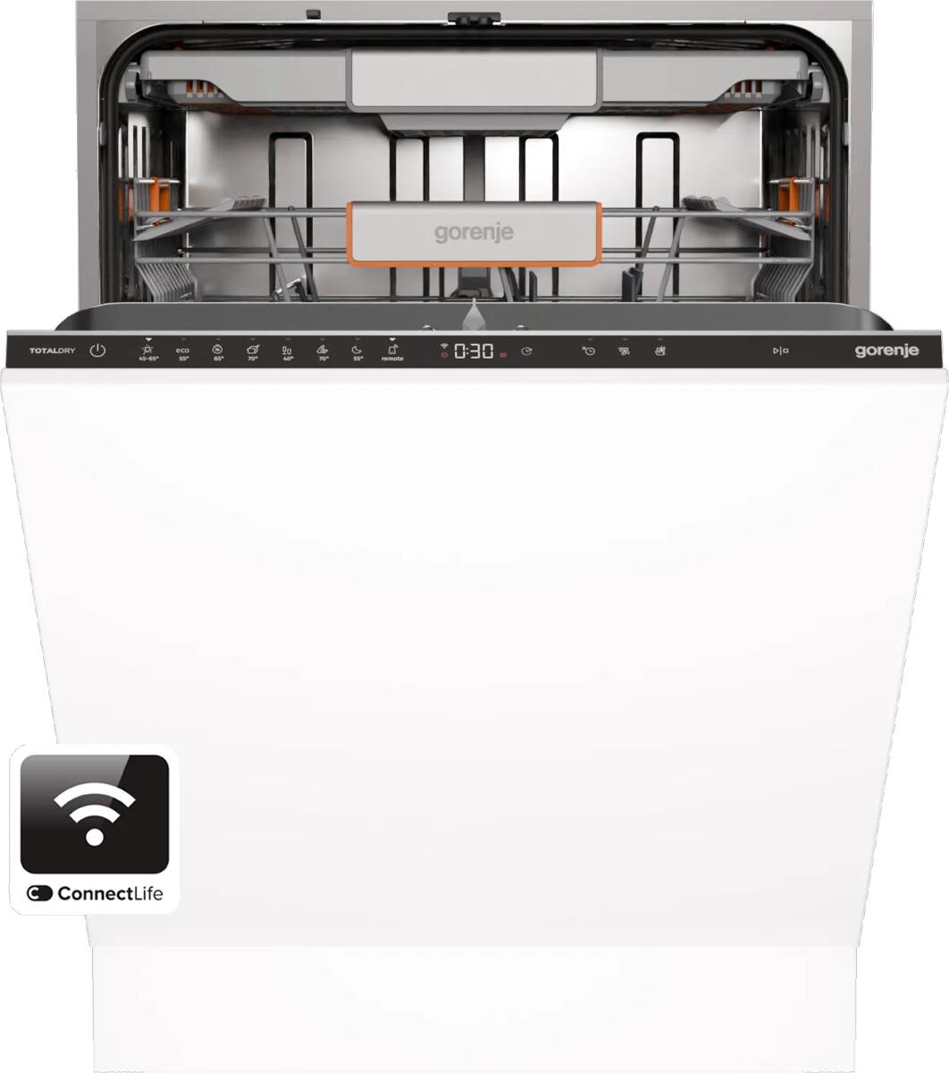 Gorenje ULTRA16BWIFI Vollintegrierter Geschirrspüler, 60 cm breit, 16 Maßgedecke, ConnectLife