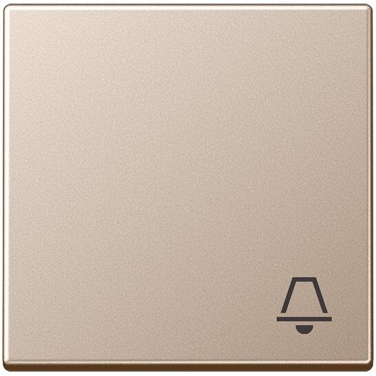 Jung A590KCH Wippe mit Symbol "Klingel", A 500, Aplus & A creation, Champagner