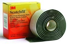 3M ScotchFil 38x1,5sw Selbstverschweißendes Buthyl-Kautschuk-Band, schwarz, 38 mm x 1,5 m, 3 mm (80610833727)