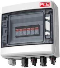 PCE PV-Box Sol-Line DC2-MC-TYP1+2, IP65, grau (090PV004)