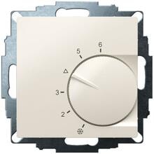 EBERLE UTE 1031-G-55 Raumregler, UP, IP30, 55x55mm, 5-30°C, AC 230V, 1Wechsler, 10A/5A